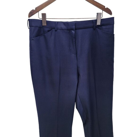 Brooks‎ Brothers NetJets Airline Pilot Pants Women's Size 12 Dark Blue - Picture 3 of 10